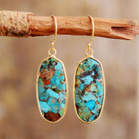 Boucles d'oreilles en Turquoise