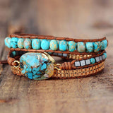 Bracelet Howlite Turquoise - Zen Corner