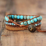 Bracelet Howlite Turquoise - Zen Corner