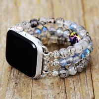 Bracelet Apple Watch Arbre de Vie en Labradorite (38-41mm)