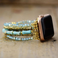 Bracelet Apple Watch Boho en Jaspe (38-41mm)