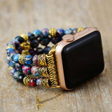 Bracelet Apple Watch 3 Bandes Elastiques en Jase (38-41mm)