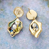 Boucle d'oreille Larmes de Nectar
