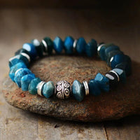 Bracelet Elastique en Apatite