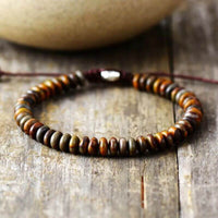 Bracelet en Jaspe Marron