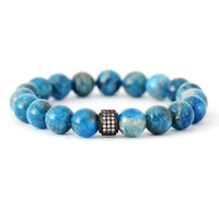 Bracelet Breloque en Apatite 10mm