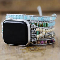 Bracelet-Femme-Apple-Watch-Howlite-Jade-Jaspe-BAWF066-4