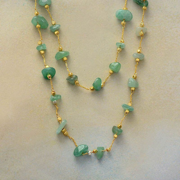 Collier Malla en Aventurine