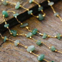 Collier Malla en Aventurine