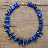 Collier Tour de Cou en Aigue-marine