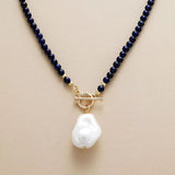 Collier Tour de Cou en Lapis Lazuli, Turquoise, Agate