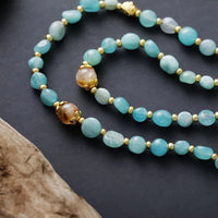 Collier et Pendentif en Amazonite