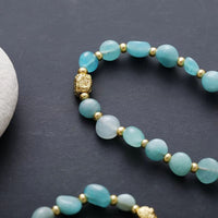 Collier et Pendentif en Amazonite