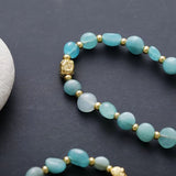 Collier et Pendentif en Amazonite