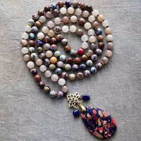 Collier-Femme-Jaspe-Agate-Lapis-Lazuli-COLF033-1