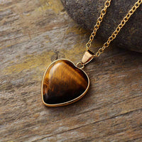 Collier en forme de cœur