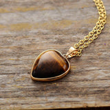 Collier en forme de cœur