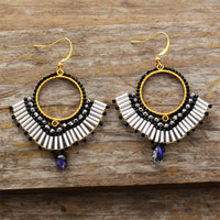 Boucles d'oreilles Bohème en Cristal