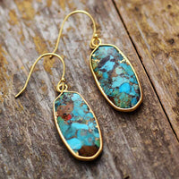 Boucles d'oreilles en Turquoise