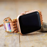 Bracelet Apple Watch en Jaspe et Agate (38-41mm)