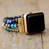 Bracelet Apple Watch Lapis bleu