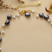 Collier de Perles en Hématite