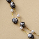 Collier de Perles en Hématite